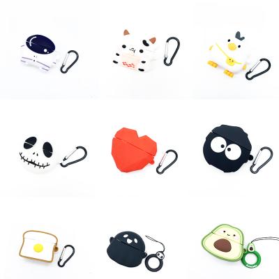 China Shockproof Earbuds Cover Cute 3D Cartoon Silicone Protective Cases For AirPods 3 Case 2021 for sale