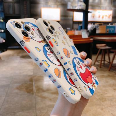 China Doramon Nobita Nobi TPU 2021 Side Print Shockproof Edge Funny Cool Cartoon Phone Case Funny Cool Soft Cover For iPhone for sale