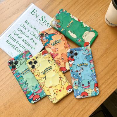 China IMD For iPhone X Xs 7 8 Plus 11 Pro 3D Max Cute Cartoon Charmande Bulbasaur IMD Textured Slippery Phone Case for sale