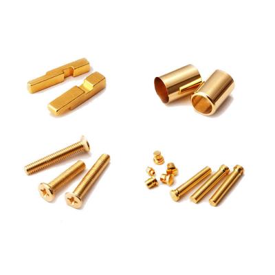 China China Custom CNC Process Parts Gold Plating Aluminum Milling Machining Steel Aluminum Services for sale