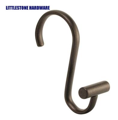 China Sustainable Decorative Steel T-Bar Shower Curtain Hooks for sale