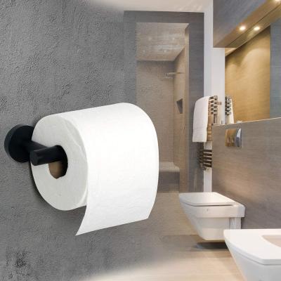 China Modern Toilet Paper Holder SUS304 Stainless Steel Half Open Around Rust Free Bathroom Hotel Wall Mounted 5 Inch TP Holder Kitchen for sale