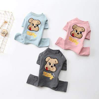 China New Stocked Fashion Design Summer Dog Clothes Hot Selling For Pets Clothes Wholesale for sale