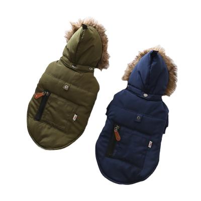 China Stocked Pet Clothes OEM / ODM Wholesale Dog Coat Winter Dog Clothes Jacket For Small Dogs for sale