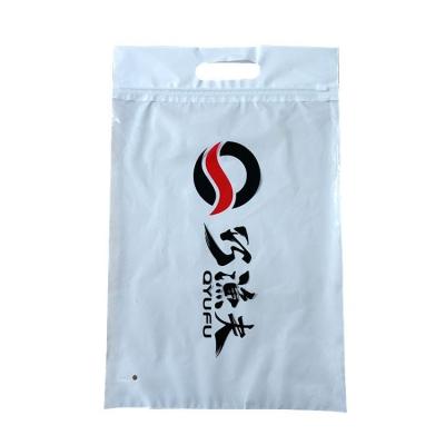 China Recyclable Competitive Price Plastic Reusable Tote Zipper Pouch Storage Ziplock Bag for sale