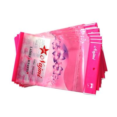 China China Supplier Recyclable Environmental Friendly Plastic Hair Extension Packaging Ziplock Bag for sale