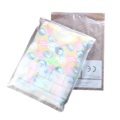 China Recyclable Custom Small PVC Jewelry Plastic Zipper Bag, Reusable Frosted Jewelry Packaging Zip Lock Bag for sale