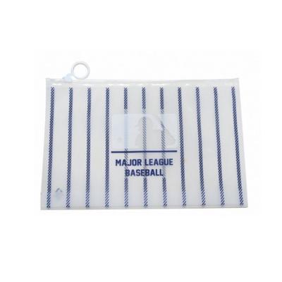 China Recyclable Custom Printing T Shirt Swimwear Frosted Zipper Plastic Packaging Bags For Clothes for sale