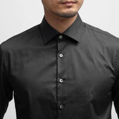 China Anti-pilling men's shirt, tailored men's shirt, mercerized twill men's cotton shirt for sale