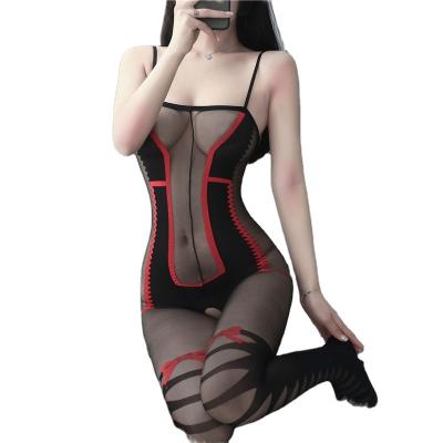 China Valentine High Waist Tights Seethrough Tight Professional Women Sexy Alluring Sexy Lingerie for sale