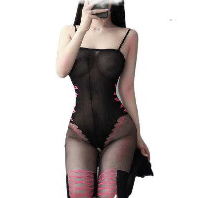 China High quality black valentines tight sexy alluring tight lingerie for mature women for sale