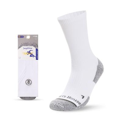 China Breathable Made In China Personalized Cotton Anti Slip Sport Running Socks For Men for sale