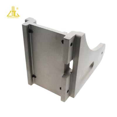 China Customized CNC Aluminum Parts Aluminum Circlip Aluminum Glass Flange for sale