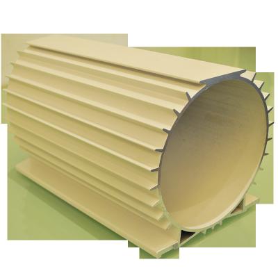 China Decorations Customization CNC Machining Extruded Aluminum Power System Radiator / Big Radiator Aluminum for sale