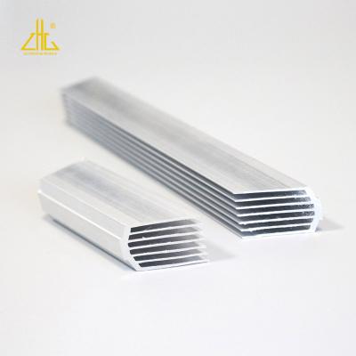 China Decorations Custom Radiator Profile Aluminum Extrusion Frame 100*41*8mm 50*25*10mm for sale