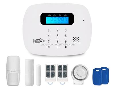 China FIRE Newst GSM Alarm System Kit Support RFID Card for sale