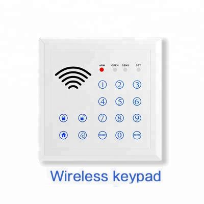 China Window Security Alarm Systems Wireless Home Alarm Whole Series Alarm System Control Panel Keypad for sale