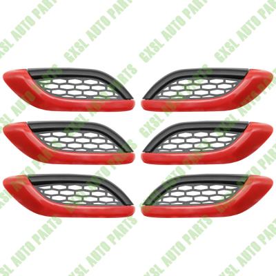 China For Maserati Levante Red Left Right Side Fender Air Outlet Vent Cover Strip Kit OEM 670065952 670065951 for sale