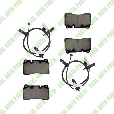 China For Aston Martin BD9 & V8-Vantage Front Brake Pad Kit With Sensor OEM 7G43-2D007-AA for sale