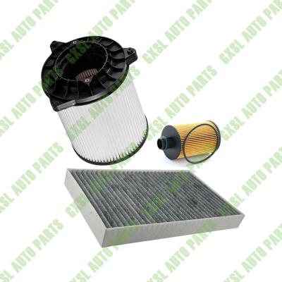 China Für Maserati Ghibli Levante Quattroporte 3 Stück Luft & Öl & Pollen Filter OEM 670004604 670005021 673002882 673010883 zu verkaufen