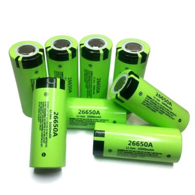 China Power Tools 3.7V 5000mAh 26650 Li-ion Rechargeable Battery 26650 High Capacity 5000mAh Batteries For LED Flashlight for sale