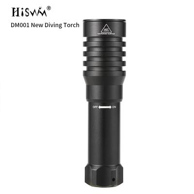 China HISWIM 1100LM SST20 Professional Diving Flashlight, Bright LED Scuba Light Submersible Safety Lights Waterproof Underwater Torch DM001-NEW for sale