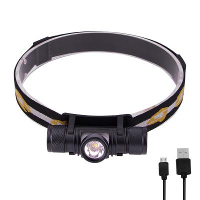 China Aluminum Alloy USB Charging L2 1000lumen Camping Warm Headlamp For IPX4 Camping Waterproof LED Headlight Torch Lanterna Use Dry Battery for sale