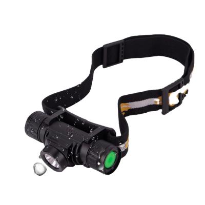 China 2021 Hot Selling High Power LED Headlamp 18650 LED Spot Camping Headlight USB Rechargeable Headlamp for sale