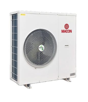 China 8KW Macon mini air source heatpump outdoor heat pump R32 inverter for heat pump heating system for sale