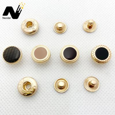 China China Metal Washable Button Customized Logo Size Color Buttons For Clothes Snap Button for sale