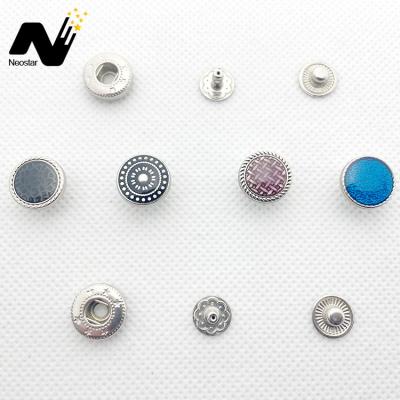 China Gold Plating Washable Custom Press Washable Custom Press Blazer Metal Snap Button For Coat for sale