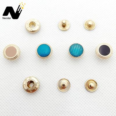 China Kinds Of Snap Button Washable Press Button Metal Snap Button For Clothes for sale