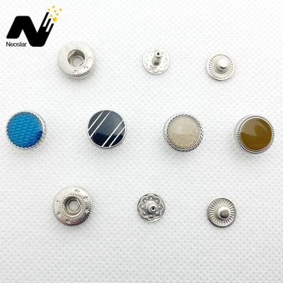 China Hot Selling Button Washable In Saudi Arabia Metal Snap Button For Thobe/Clothes for sale