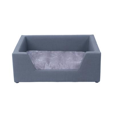 China Wholesale Custom Breathable Cat Sofa Bed Dual Use Breathable Double Sided Pet Beds And Accessories Large Rectangle Pet Cat Beds for sale