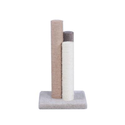 China Sustainable Hot Selling Natural Amazon Jute Sisal Cat Climbing Frame Cat Scratcher Post For Cat for sale