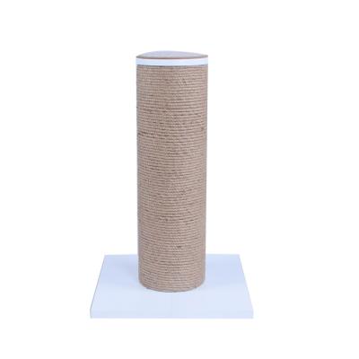 China High Quality Jute Cat Toys Strong Cat Scratcher Large Cat Scratching Post From Viable Factory OEM for sale