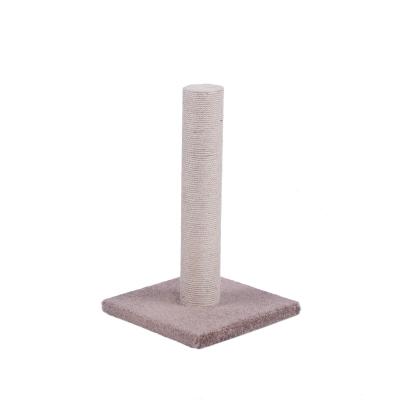 China Sustainable High Quality Natural Fiber Jute Small Cat Tree Cat Liner Post for sale