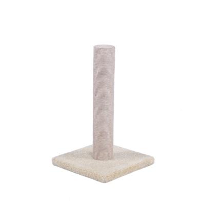 China High Quality Viable Natural Jute Fiber Small Cat Tree Cat Scratcher For Pet for sale