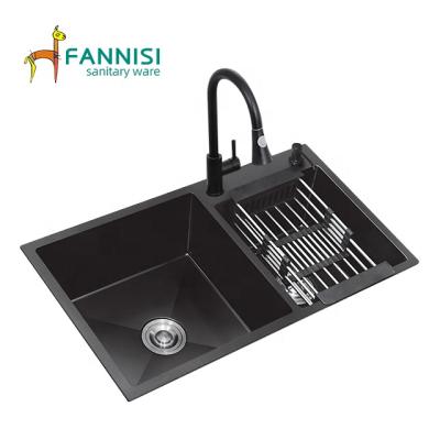 China New modern modern design stainless steel kitchen sink basin for sale