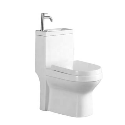 China Double-flush Ceramic Toilets And Sinks Fashionable Bathroom Toilet With Sink On Top Wash Tank With Basin for sale