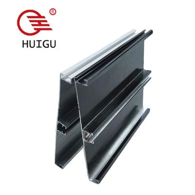 China Traditional Black / Aluminum Color Skirting Board Cladding Aluminum Extrusion Profile for sale