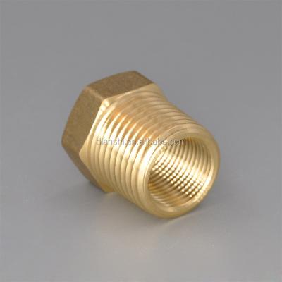 China Connect Pipes Forged Brass Male And Female Thread Brass Ferrule for sale