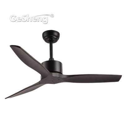 China Blades Bedroom Air Cooling Orbit Dc Bldc Solid Wood Remote Control Ceiling Fan for sale