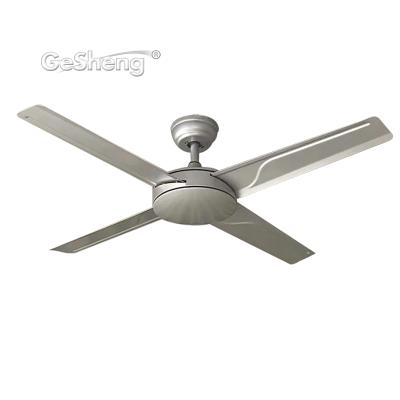 China Sipmle Style Ceiling Fan Sipmle Style Fan Silent Metal Blades Air Cooling Fan Remote Control Dc Celling Bldc Fans for sale