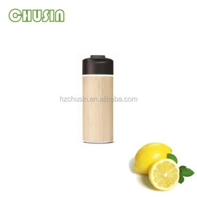 China 500ml Vacuum Stainless Steel Sustainable Bamboo Insulated Bottle for sale