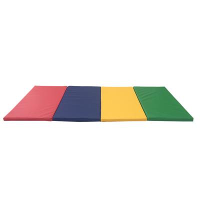 China Multicolor Hot Selling Protective PU And Sports EPE Foam Portable Foam Play Mat For Sports Fitness Equipment for sale