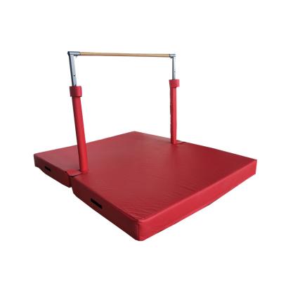 China Sports Protective Popular Height Adjustable Children's Horizontal Bar 137*125*91~150cm for sale