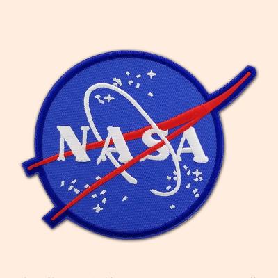 China Other New Products Hot Melt Glue Apparel Patches American Space Series Fashion Embroidered Designer Patches for sale