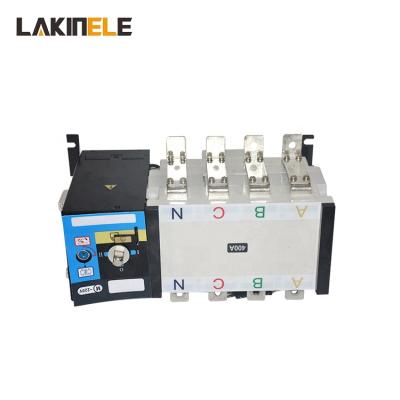 China Silver Cheapest Price ATS Inverter 400A Four Pole Manual Three Phase Automatic Transfer Switch for sale