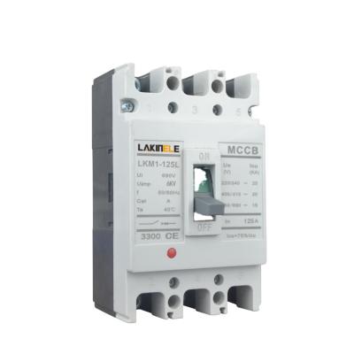 China Silver Contact MCCB Circuit Breaker CM-1 MCCB 100 Amp 3P Certificate IEC60947-2 for sale